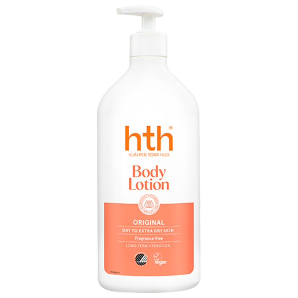 HTH original body lotion oparfymerad 400 ml